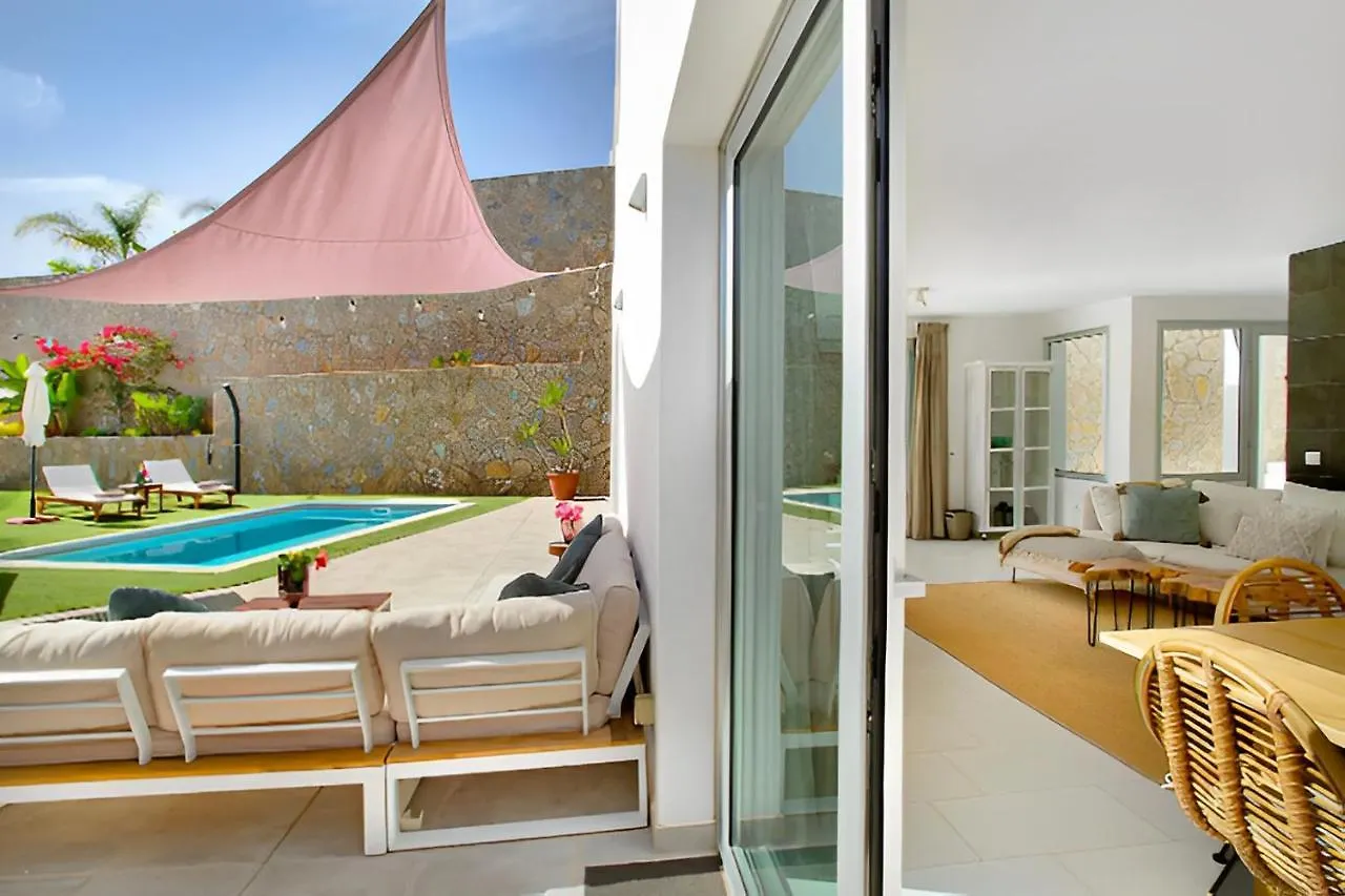 Dream Villa With Heated Pool, Rooftop & Ocean Views Mogan