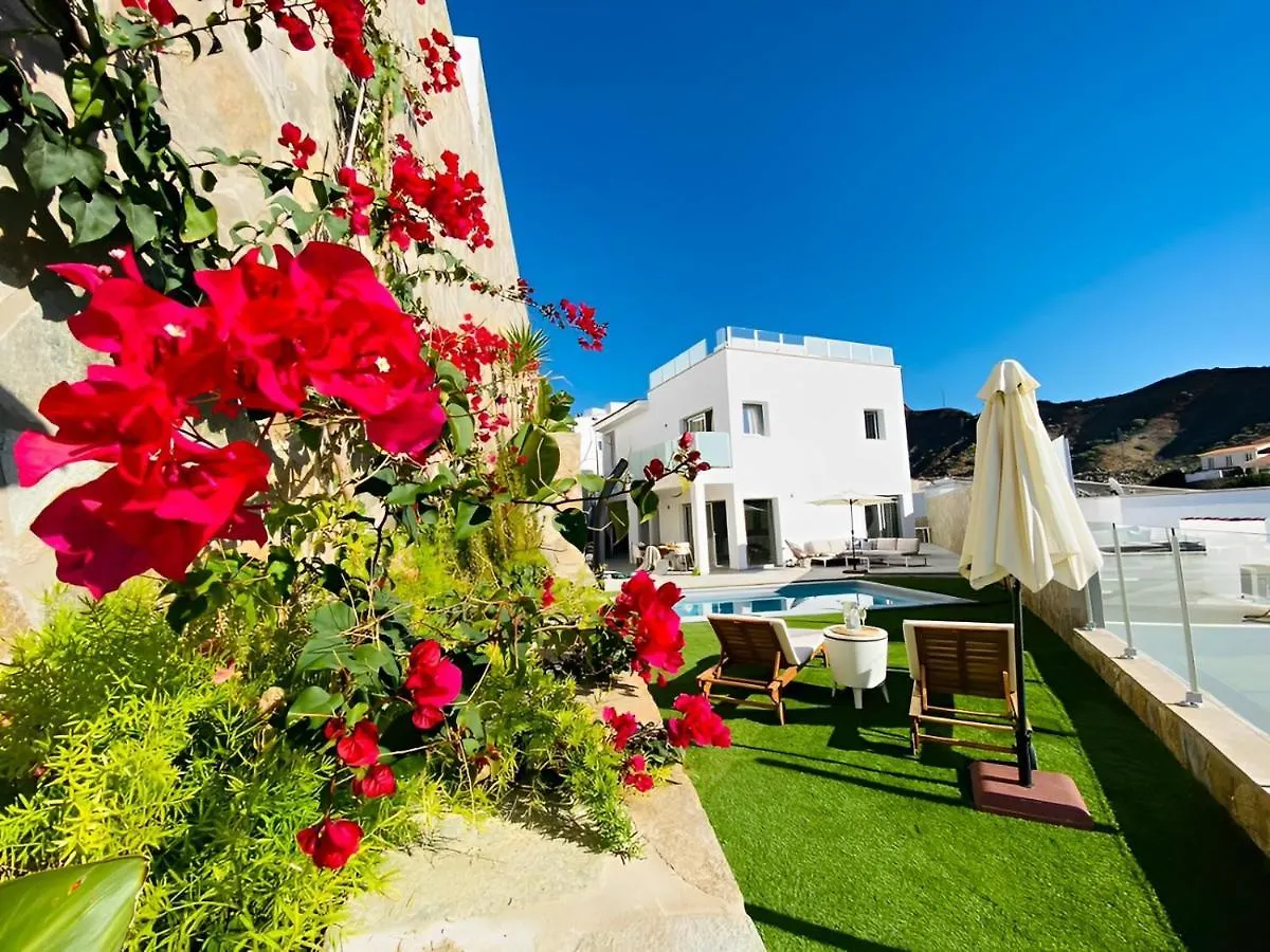 Dream Villa With Heated Pool, Rooftop & Ocean Views Mogán